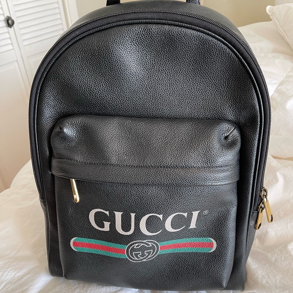Authentic Mens Gucci Backpack - image 1